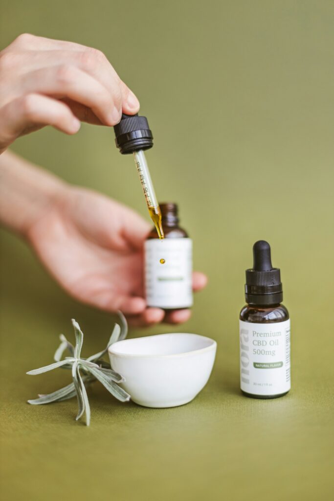 cbn vs cbd hemp oil sleep cannabinoid supplement comparison dropper bottle