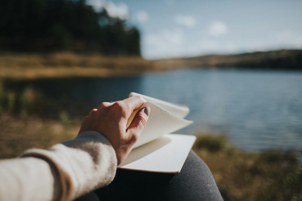 mental health quotes inspiration person journaling writing reflection wellbeing
