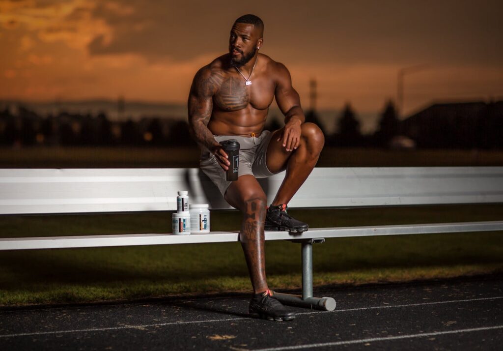 ryse pre workout gym athlete training weights performance energy focus